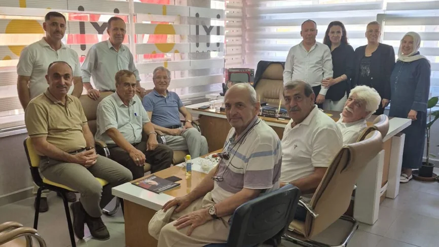 Şinasi Demirel, İYİ Parti Akşehir İlçe Başkanı Keskin’i ziyaret etti