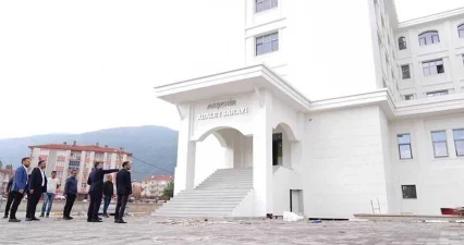 Orhan Erdem Yeni Akşehir Adalet Sarayı’nda İncelemelerde Bulundu
