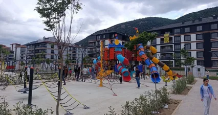 Genç Park’ta Açılış Öncesi Zemin ve Pist Çalışmaları Sürüyor