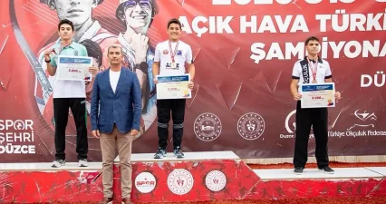 Selçuklu Belediyesporlu Çağlıyan okçulukta Türkiye ikincisi