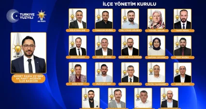 AK Parti Akşehir İlçe Yönetiminde Yeni İsimler Açıklandı