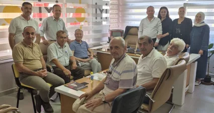 Şinasi Demirel, İYİ Parti Akşehir İlçe Başkanı Keskin’i ziyaret etti