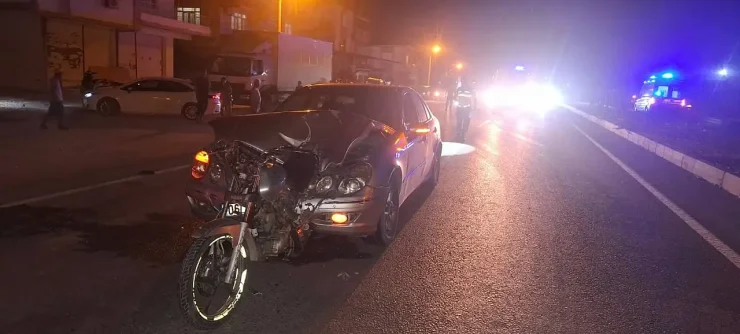 Konya yolunda otomobil motosiklete saplandı: 1 ölü, 1 yaralı!