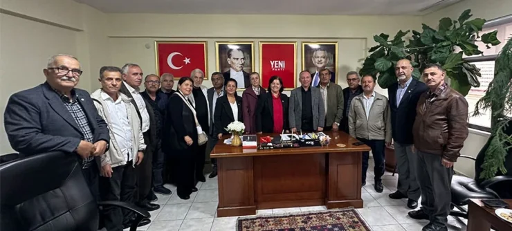 İYİ Parti Akşehir Teşkilatından Yeni Parti’ye Ziyaret