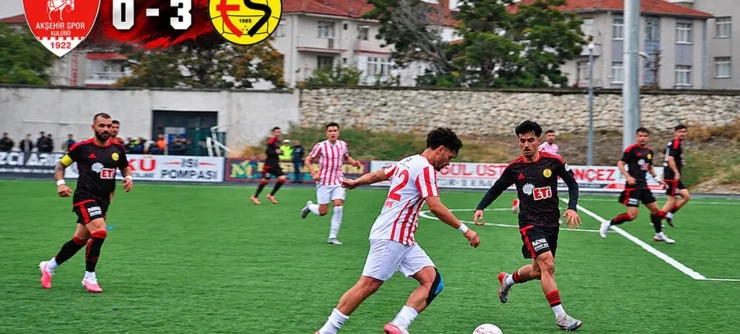 1922 Akşehirspor, Eskişehirspor’a 3-0 mağlup oldu