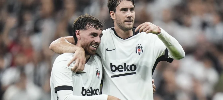 Beşiktaş, Çorum FK'yı 6-2 yendi: Vlahovic'ten hat-trick