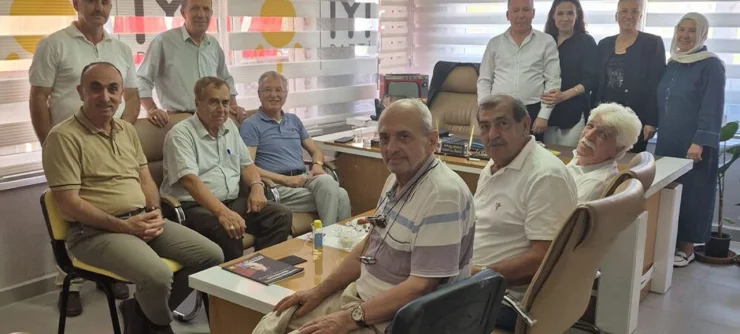 Şinasi Demirel, İYİ Parti Akşehir İlçe Başkanı Keskin’i ziyaret etti